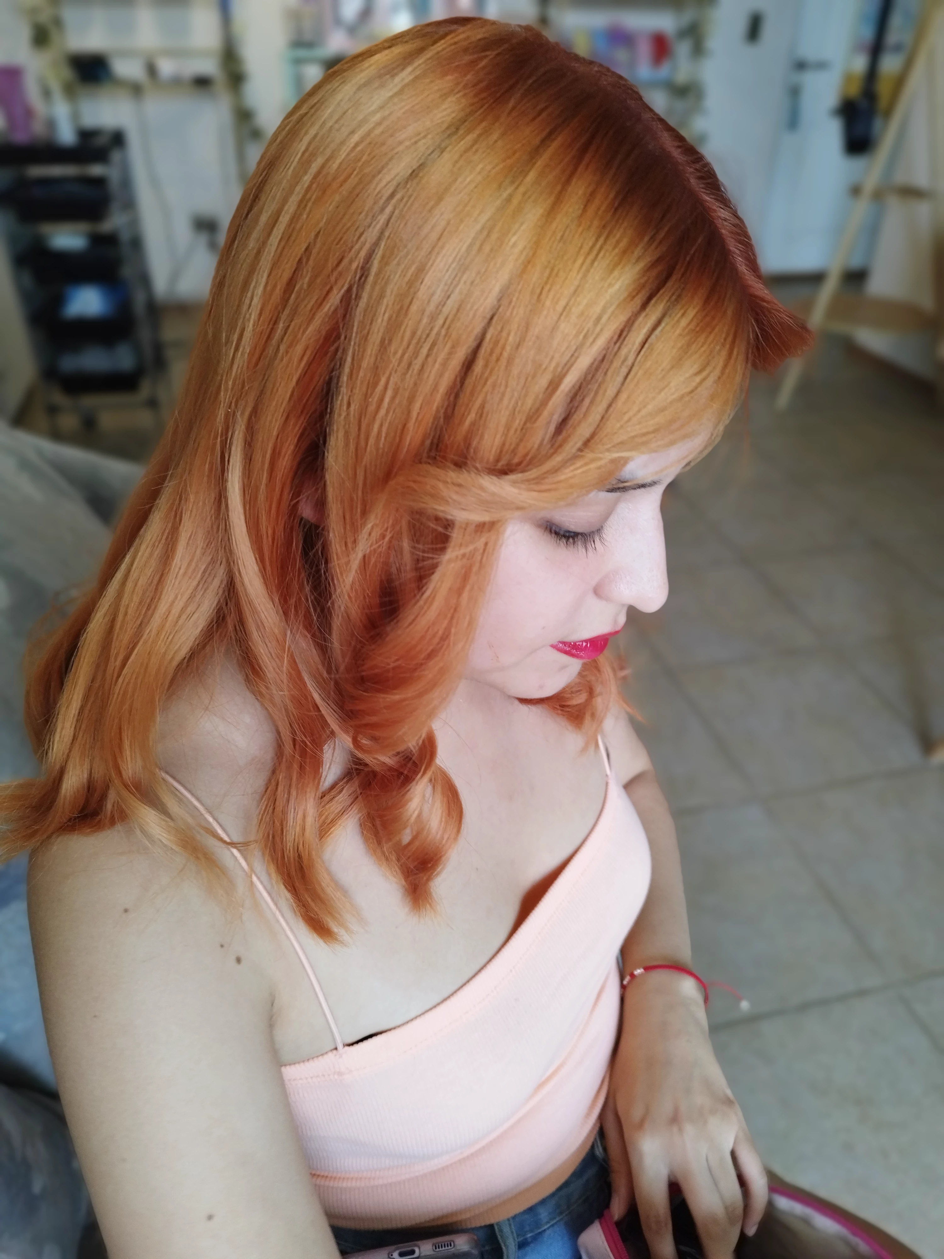 Castaño con reflejos 🌟